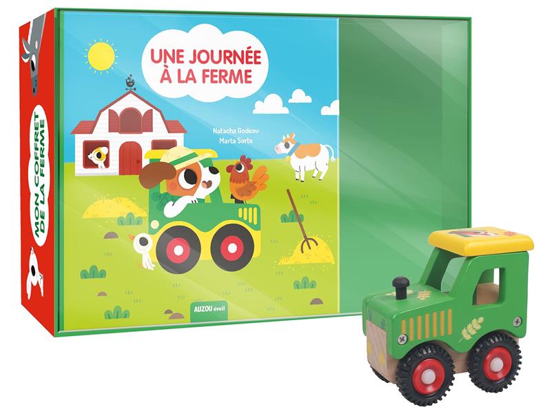 Mon coffret de la ferme ; une journée à la ferme - flash vidéo