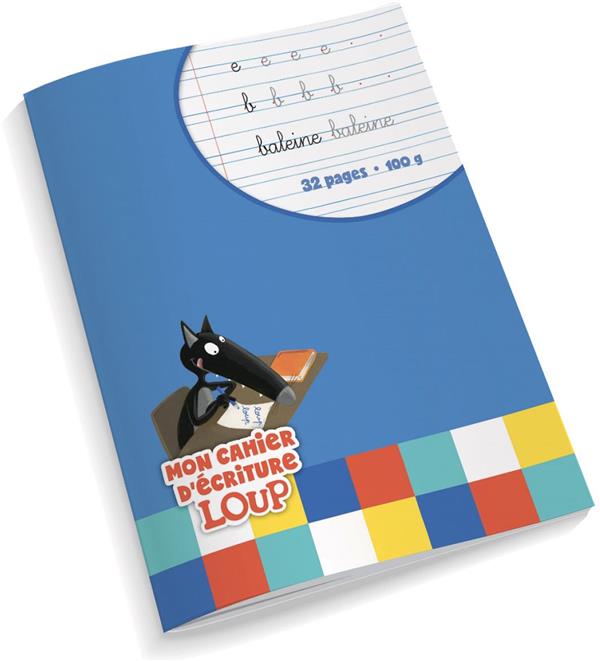 Mon cahier d'écriture Loup - flash vidéo