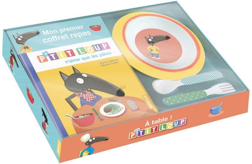 à table, p'tit loup ! mon premier coffret repas - flash vidéo