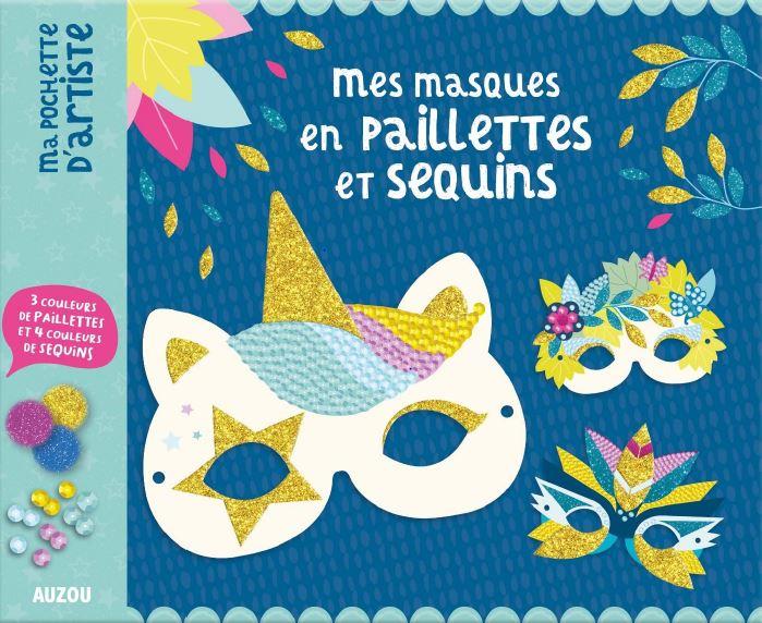 Mes masques en paillettes et sequins - flash vidéo