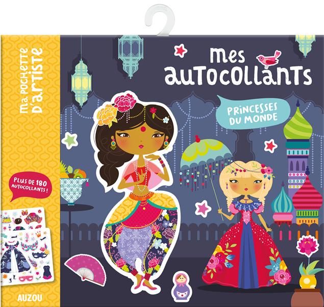 Mes autocollants ; princesses du monde - flash vidéo