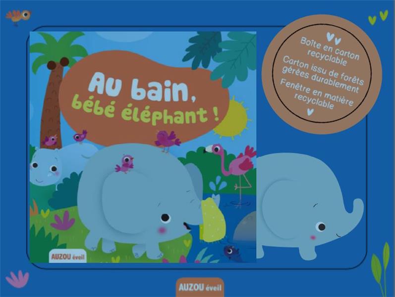 Au bain, bébé éléphant ! - flash vidéo