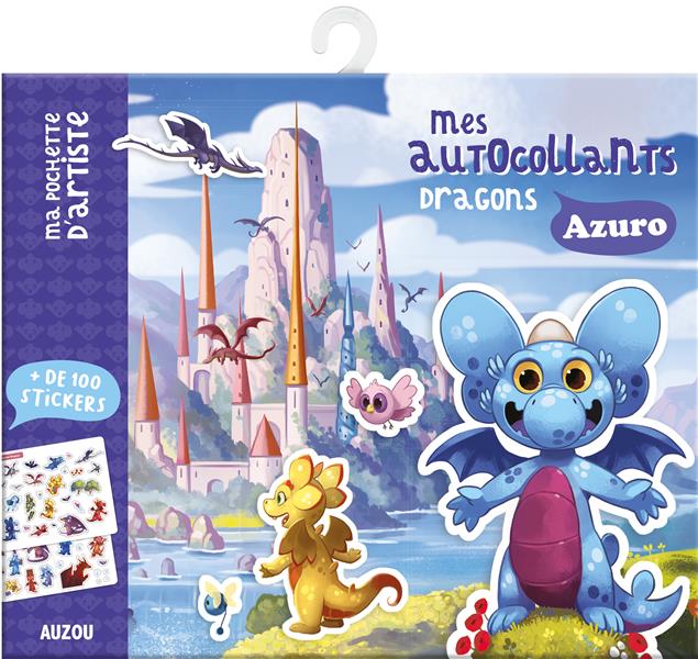 Mes autocollants dragons Azuro - flash vidéo