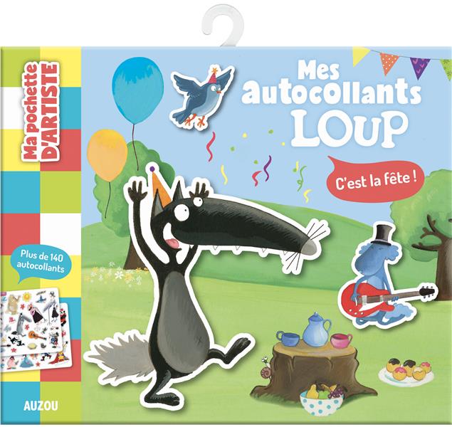 Le Loup : mes autocollants ; c'est la fête ! - flash vidéo