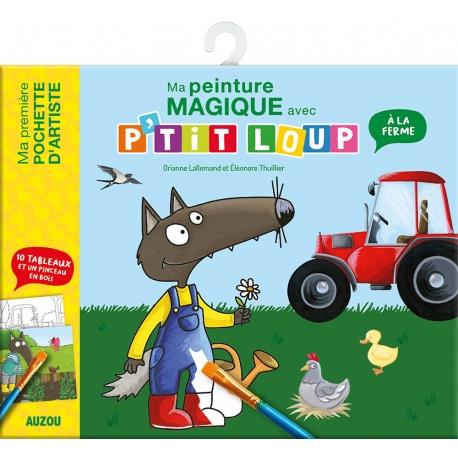P'tit Loup : ma pochette de peintures magiques ; à la ferme - flash vidéo