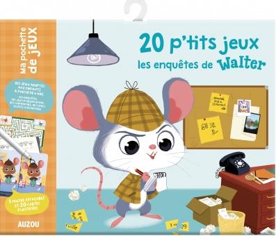 Ma pochette de jeux : 20 p'tits jeux ; les enquêtes de Walter - flash vidéo