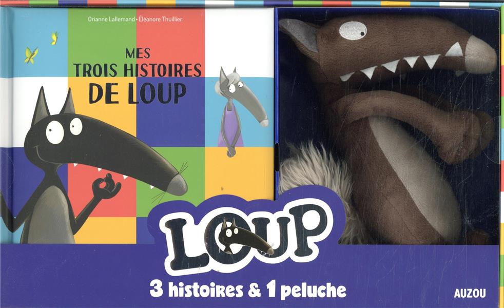 Le Loup : coffret recueil + peluche nue - flash vidéo