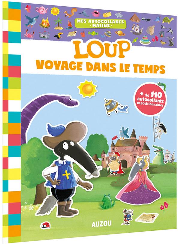 Mes autocollants malins : Loup voyage dans le temps - flash vidéo