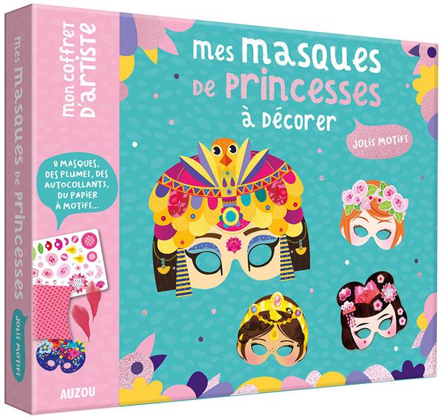 Mes masques de princesses à décorer - flash vidéo