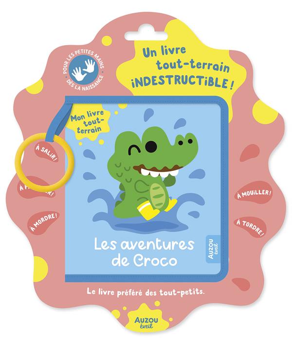 Mon livre tout-terrain : les aventures de croco - flash vidéo