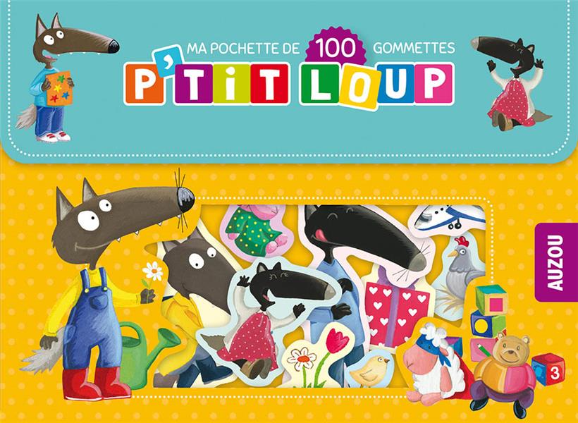 Ma pochette de 100 gommettes Tome 2 : P'tit Loup - flash vidéo