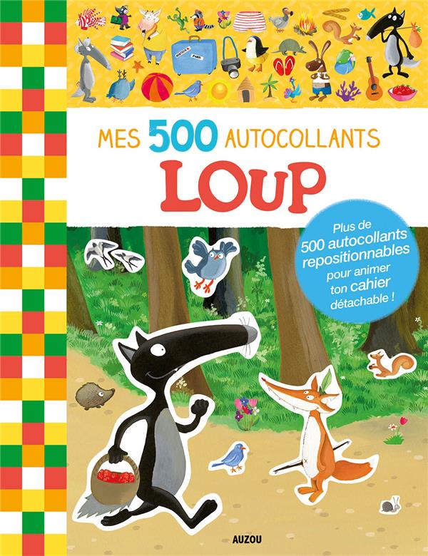 Mes 500 autocollants : Loup - flash vidéo