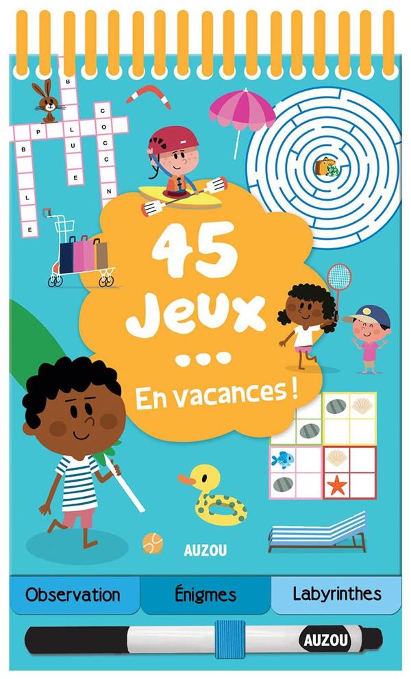45 jeux... en vacances ! - flash vidéo