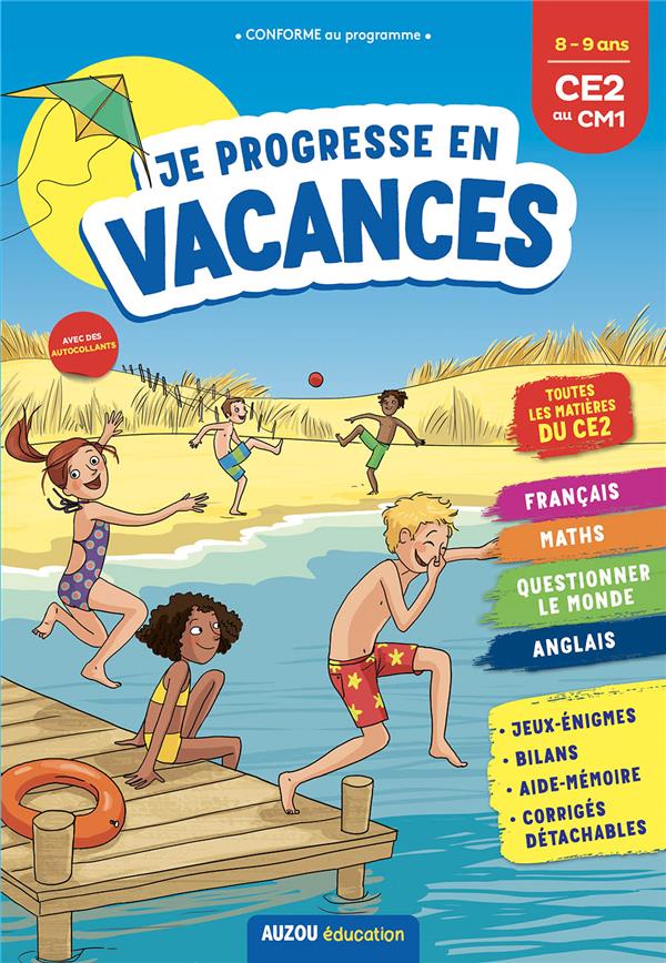 Cahier de vacances : je progresse en vacances - ce2 au cm1 - ne 2021 - flash vidéo