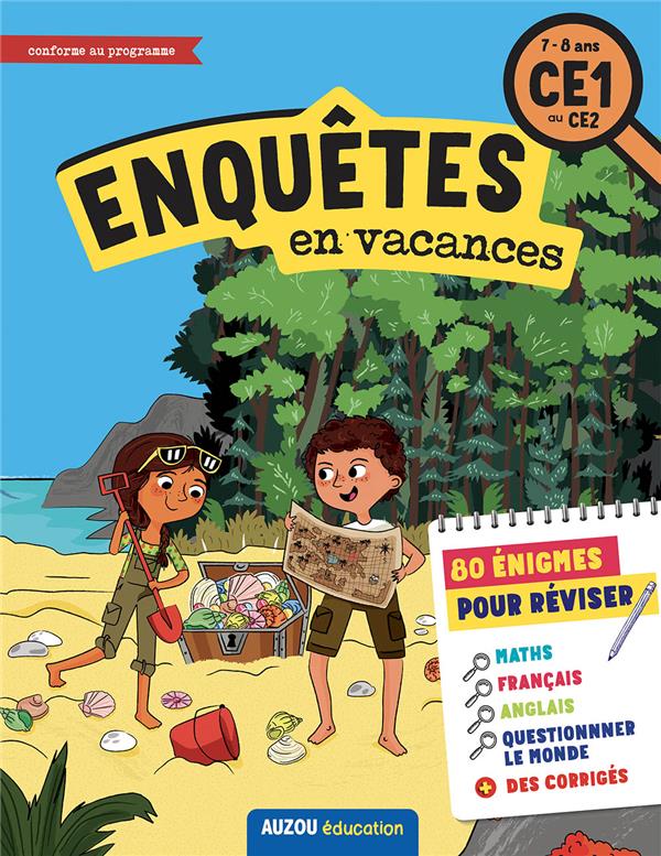 Enquêtes en vacances du CE1 au CE2 - flash vidéo