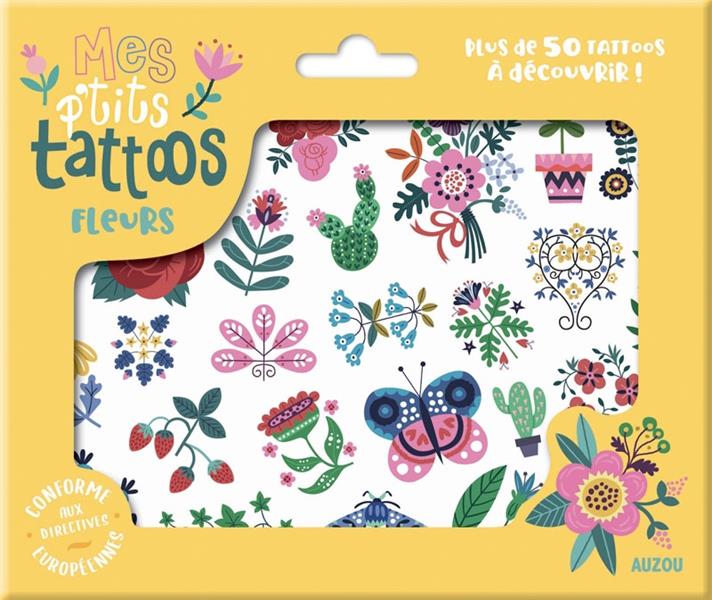 Mes p'tits tattoos : fleurs - flash vidéo