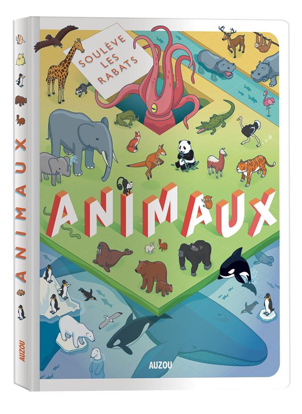 Soulève les rabats : animaux - flash vidéo