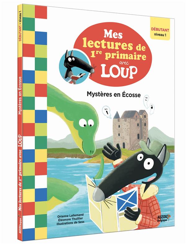 Mes lectures de 1re primaire avec loup - mes lectures de 1re primaire avec loup - mysteres en ecosse - flash vidéo