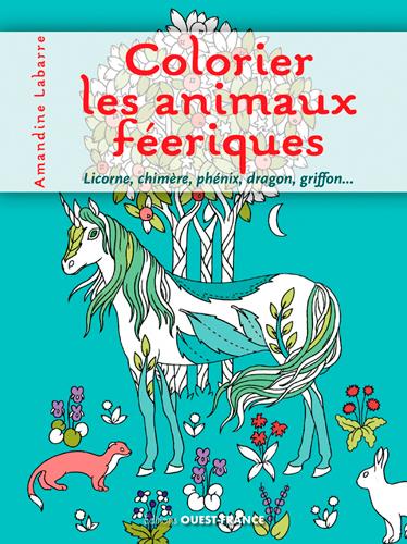 Colorier les animaux féeriques ; licorne, chimère, phénix, dragon, griffon, Pégasse - flash vidéo