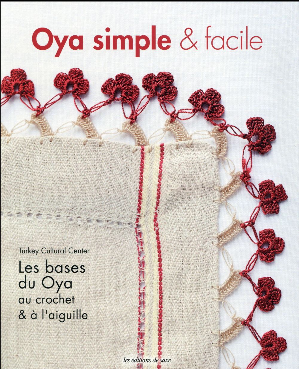 Oya simple et facile ; les bases du Oya au crochet et à l'aiguille - flash vidéo