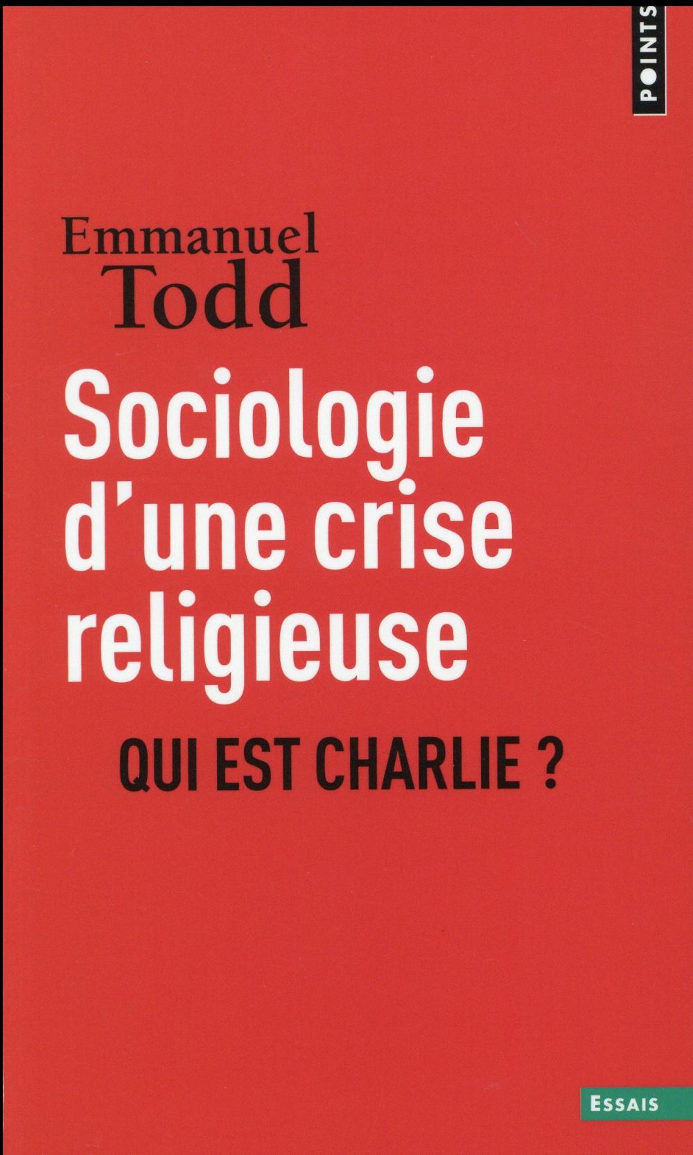 Sociologie d'une crise religieuse ; qui est Charlie ? - flash vidéo