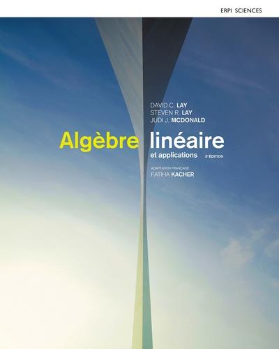 Algèbre linéaire et applications (5e édition) - flash vidéo