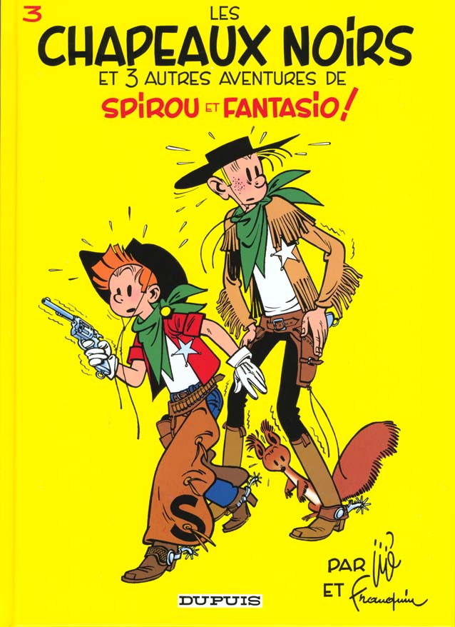 Spirou et Fantasio Tome 3 : les chapeaux noirs
