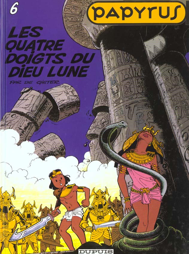Papyrus Tome 6 : les quatre doigts du dieu lune - flash vidéo