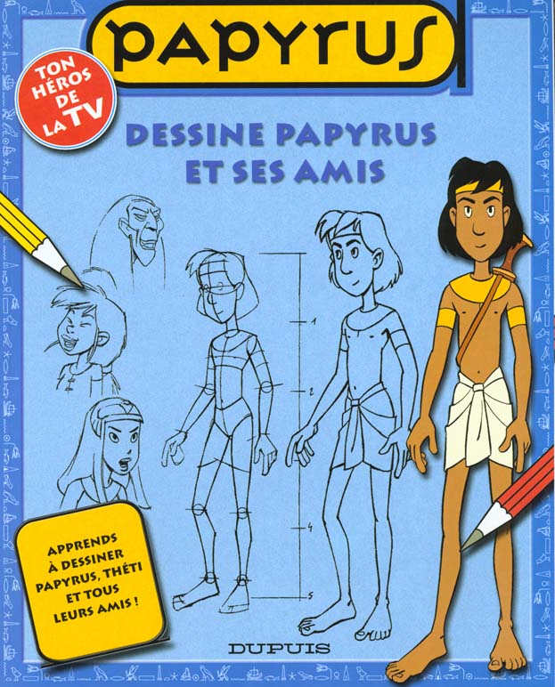 Papyrus (dessin animé) Hors-Série : dessine Papyrus et ses amis - flash vidéo