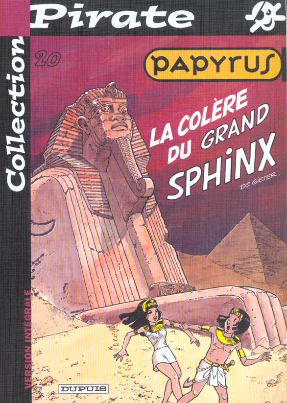 Papyrus Tome 20 : la colère du grand sphynx - flash vidéo