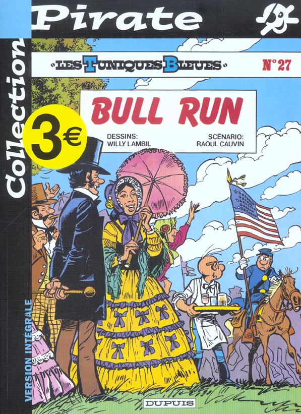 Les Tuniques Bleues Tome 27 : bull run - flash vidéo