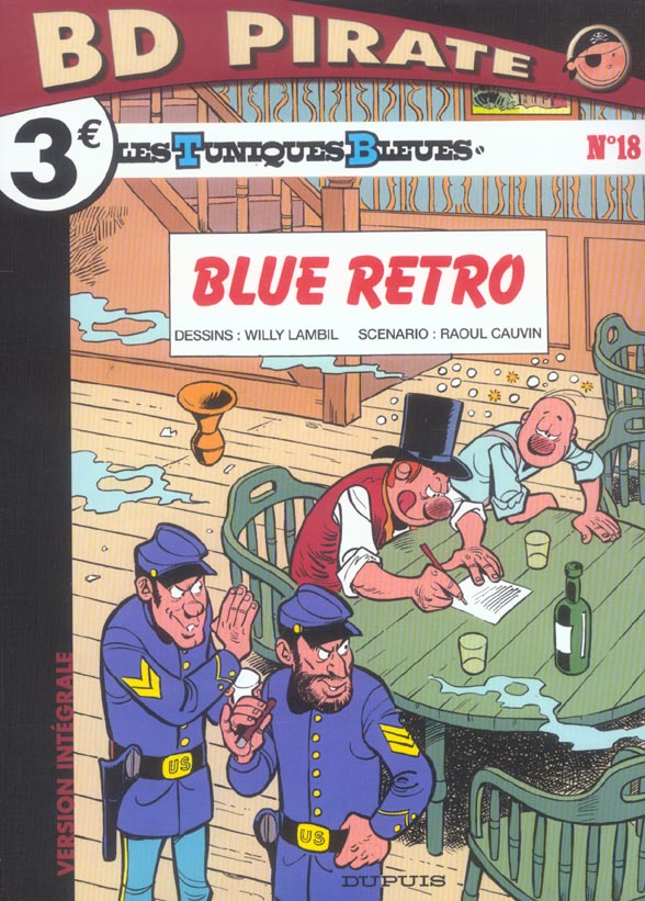 Les Tuniques Bleues Tome 18 : blue retro - flash vidéo