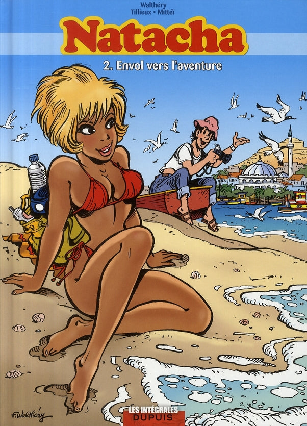 Natacha : Intégrale vol.2 : Tomes 4 à 6 : envol vers l'aventure - flash vidéo