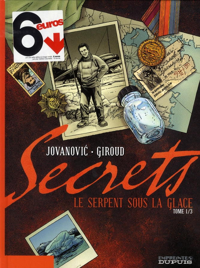 Secrets, le serpent sous la glace Tome 1 - flash vidéo