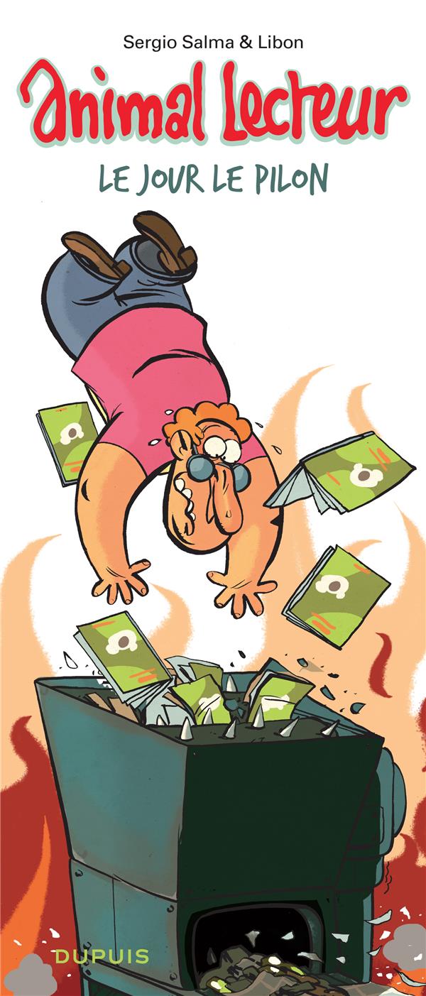 Animal lecteur Tome 4 ; le jour le pilon - flash vidéo