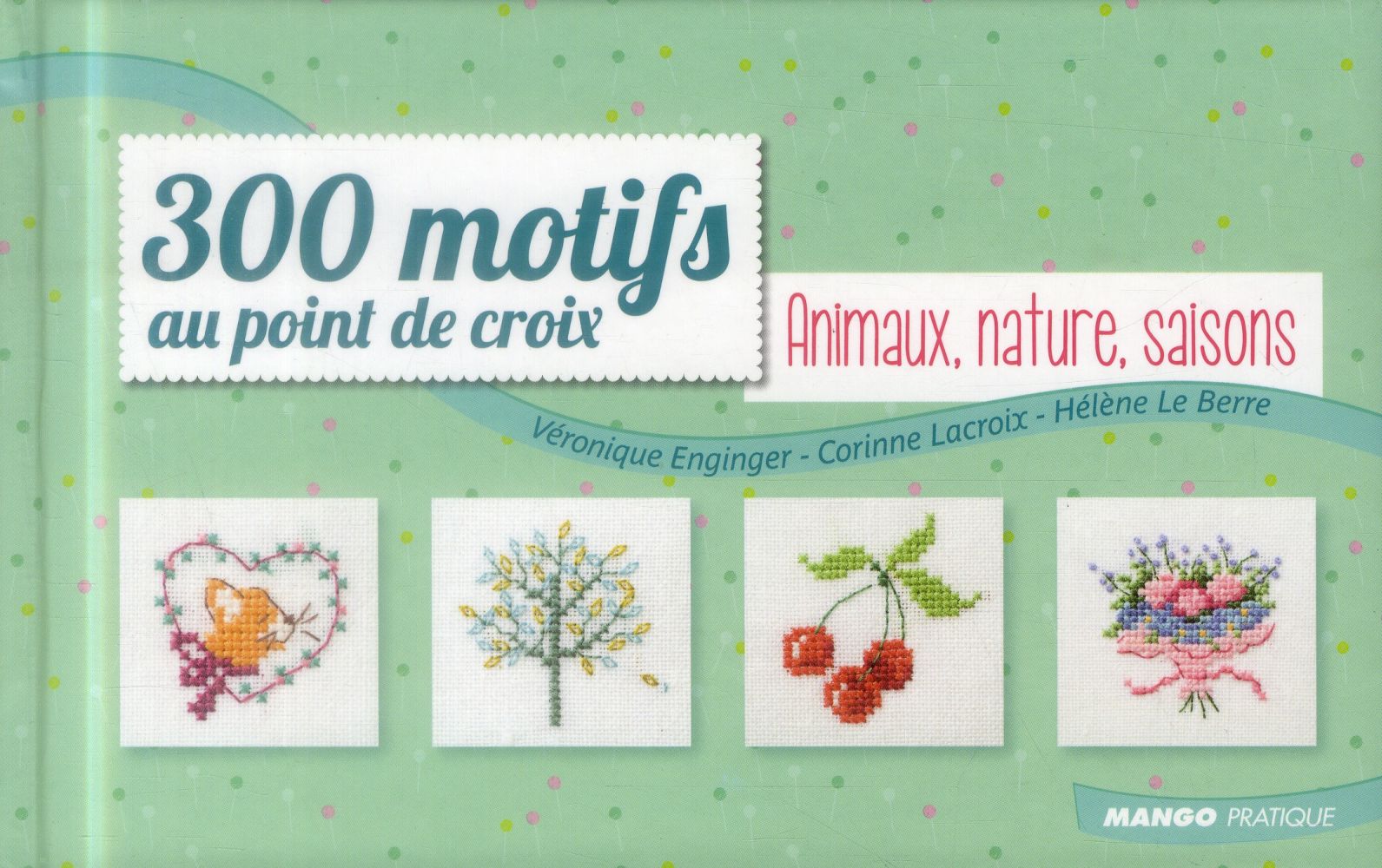 300 motifs au point de croix ; animaux, nature, saisons - flash vidéo