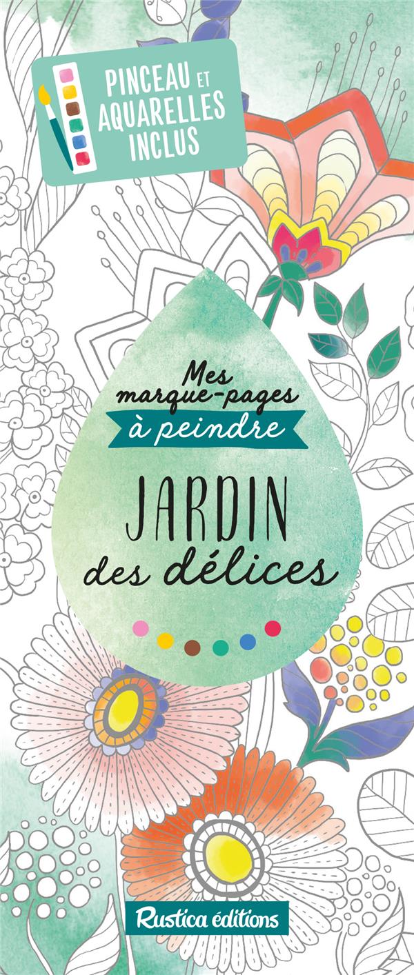 Mes marques-pages à peindre : jardin des délices - flash vidéo