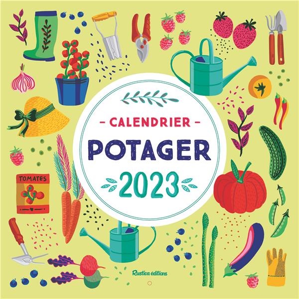 Calendrier mural potager (édition 2023) - flash vidéo