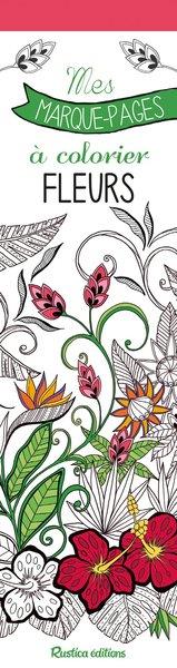 Mes marques-pages à colorier : fleurs - flash vidéo