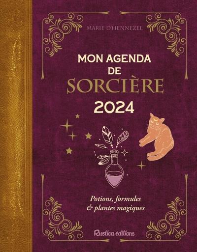 Mon agenda de sorcière : potions, formules & plantes magiques (édition 2024) - flash vidéo