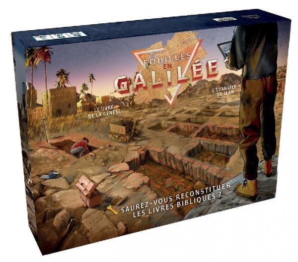 Fouilles en Galilée ; jeux de société - flash vidéo