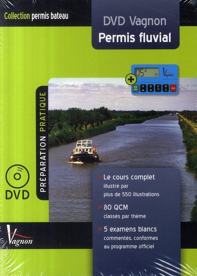 Dvd video vagnon permis fluvial - flash vidéo