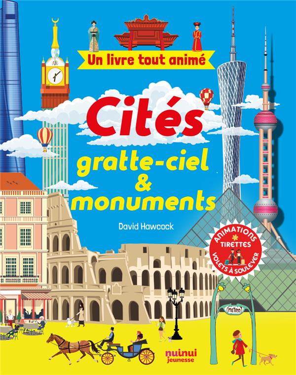 Un livre tout animé : Cités gratte-ciel & monuments - flash vidéo