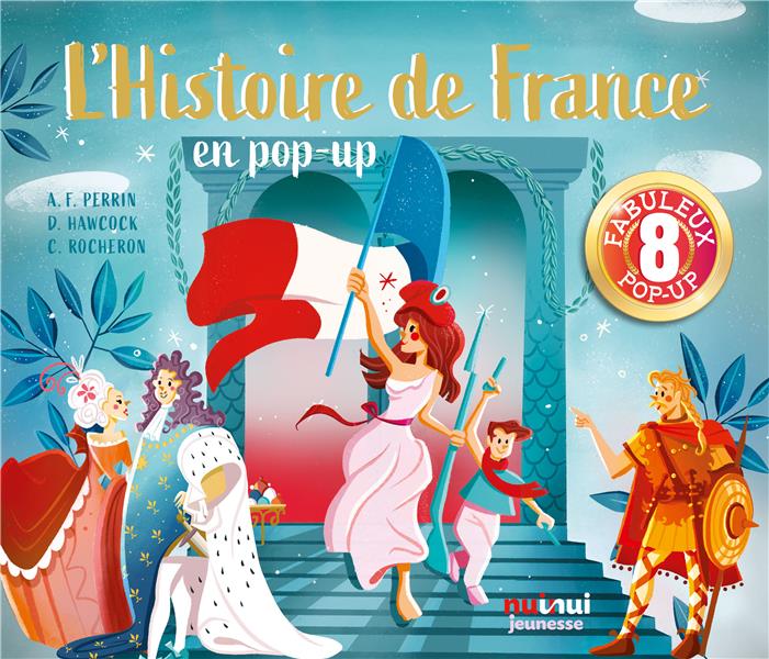 Saisissants pop-up : l'histoire de france en pop-up - flash vidéo