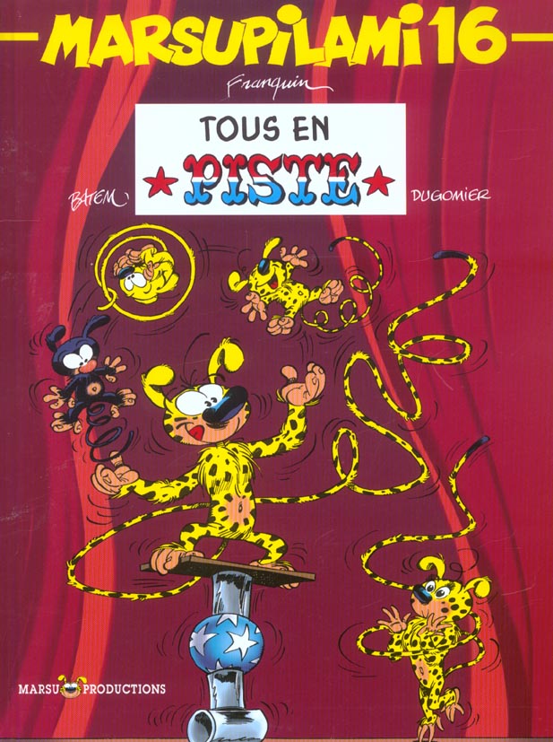 Marsupilami t.16 : tous en piste - flash vidéo