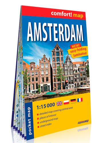 Amsterdam 1/15.000 (ang) (carte format de poche la - flash vidéo