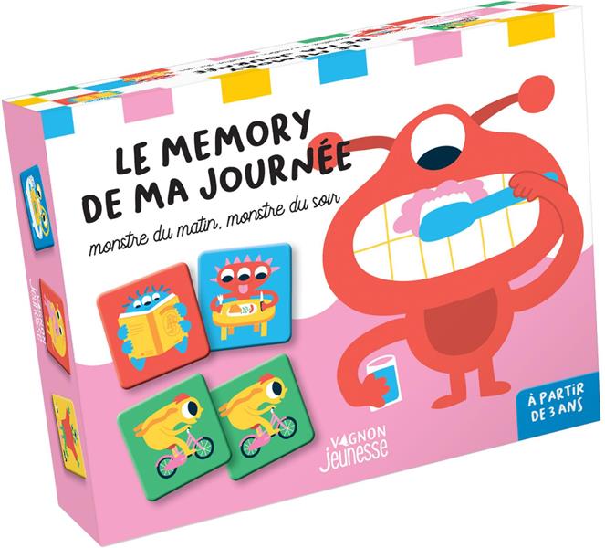 Le memory de ma journée : monstre du matin, monstre du soir - flash vidéo
