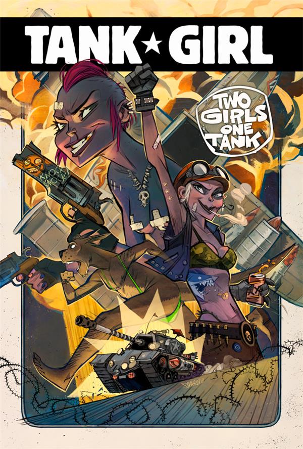 Tank Girl Tome 9 : two girls one tank - flash vidéo