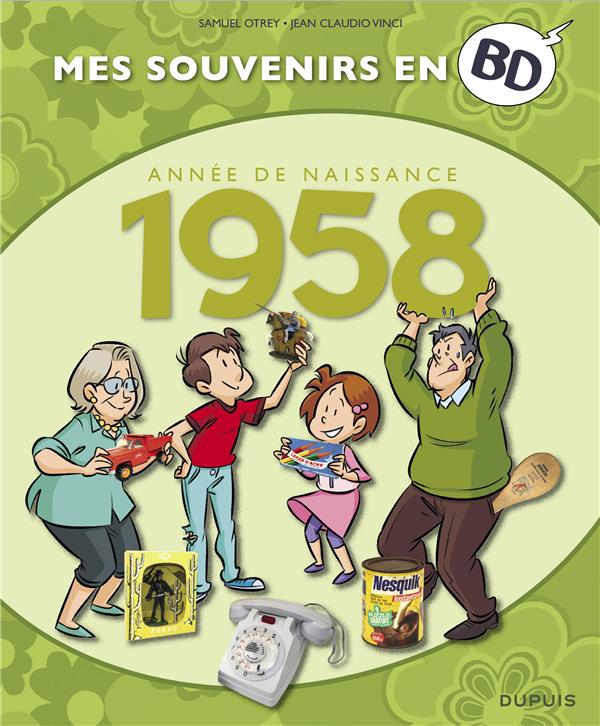 Mes souvenirs en BD Tome 19 : 1958 - flash vidéo