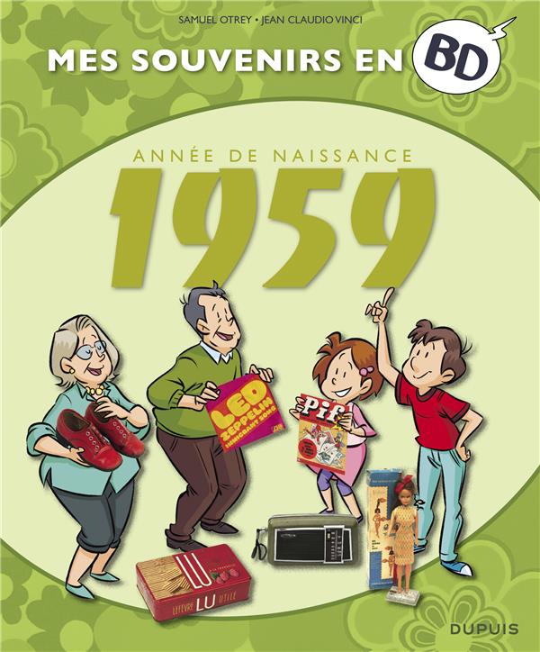 Mes souvenirs en BD Tome 20 : 1959 - flash vidéo